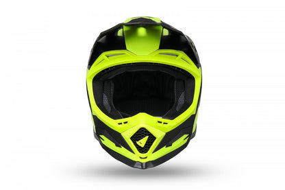 Casco de motocross UFOplast ECHUS™ ♘ NEGRO&AMARILLO