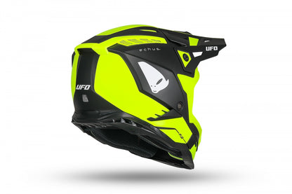 Casco de motocross UFOplast ECHUS™ ♘ NEGRO&AMARILLO