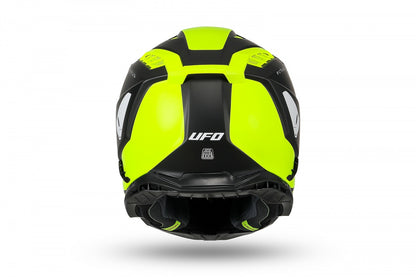 Casco de motocross UFOplast ECHUS™ ♘ NEGRO&AMARILLO