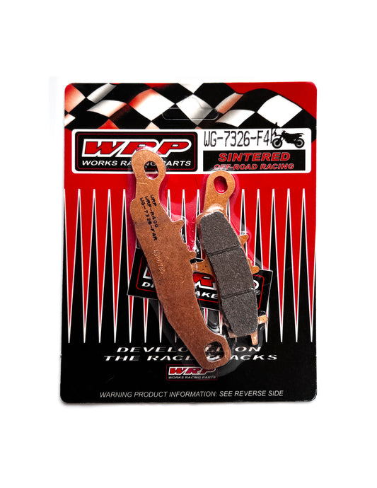 Pastillas de Freno Sinterizadas WRP™ • DELANTERO para Kawasaki KX85, Suzuki RM85 y otras motos