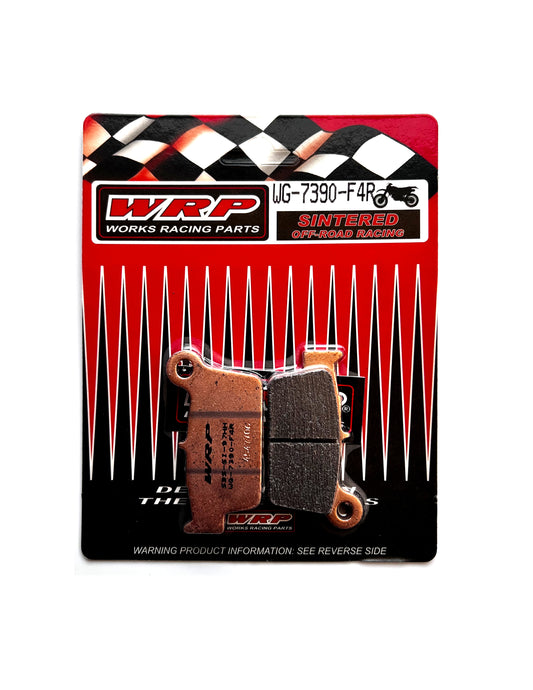 Pastillas de Freno Sinterizadas WRP™ • TRASERO para Kawasaki KXF, Suzuki RMZ y Yamaha YZ/YZF
