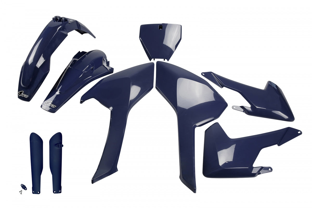 KIT de plásticos *completo* UFOplast™ • HUSQVARNA TC/FC 2016-2018 • AZUL NAVY