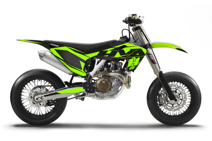 KIT de plásticos *completo* UFOplast™ • HUSQVARNA TC/FC 2016-2018 • NEON