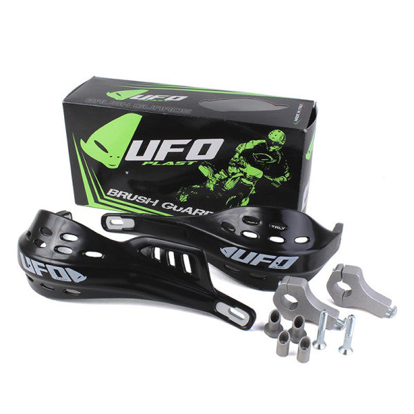 HANDGUARDS estilo supermoto - JUMPY oversize UFOplast™ • NEGRO