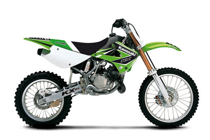 KIT de *restyling!* UFOplast™ • KAWASAKI 85 • VERDE&BLANCO