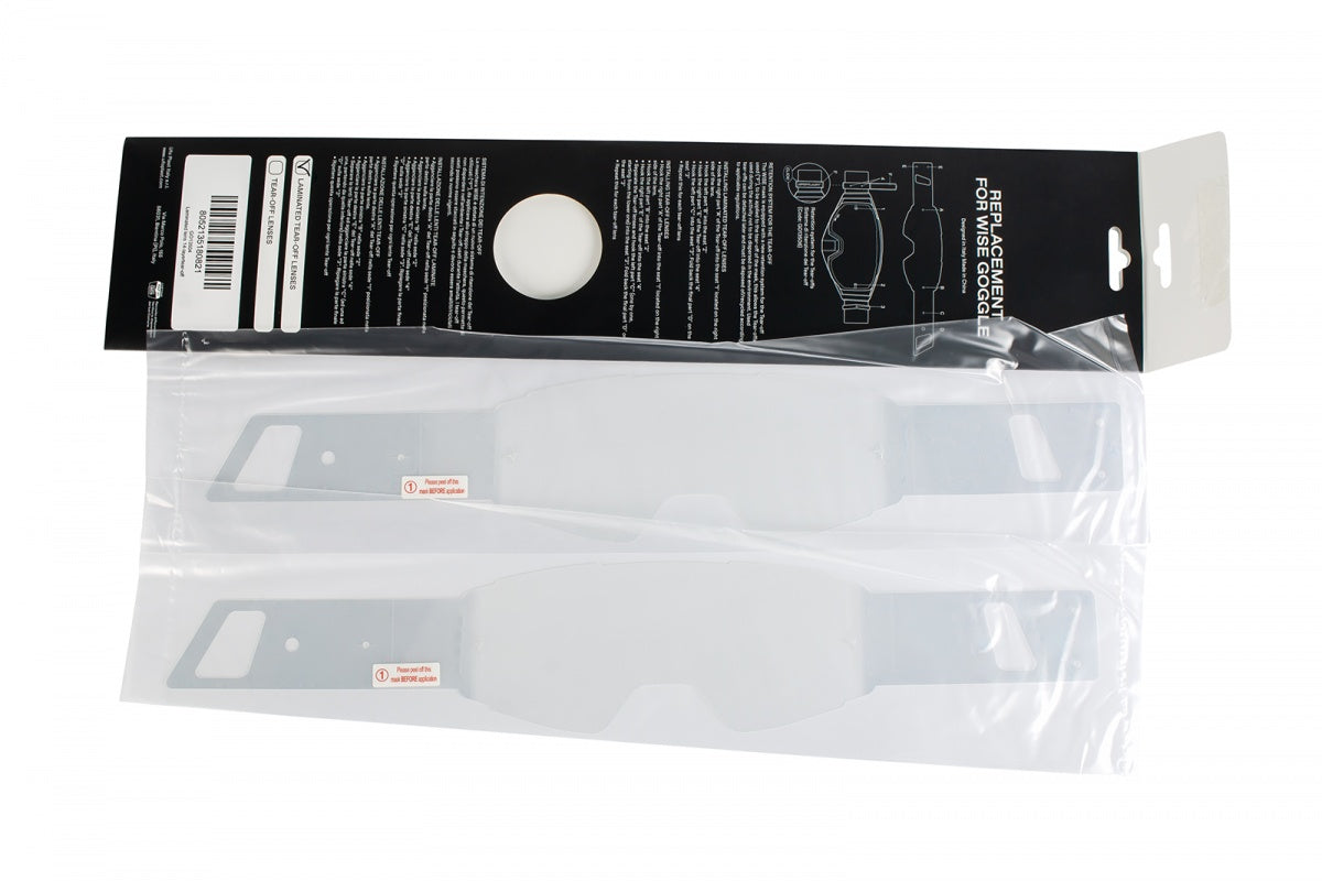 Lentes Laminados Anti-reflejo tipo Tear-off • 14 CAPAS  •  para Goggles WISE de UFOplast™