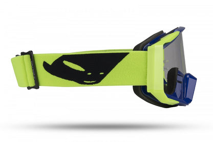Goggles para motocross/enduro - MYSTIC de UFOplast™ • AZUL&NEON