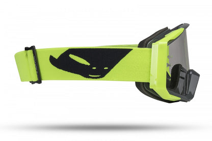 Goggles para motocross/enduro - MYSTIC de UFOplast™ • GRIS&NEON