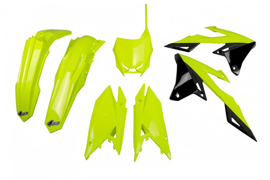 KIT de plásticos *completo* UFOplast™ • SUZUKI RMZ 2018-2025 • NEON