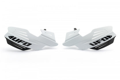 HANDGUARDS de motocross - VULCAN de UFOplast™ • BLANCO