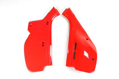 Paneles laterales UFOplast™ • HONDA XR 600R 1988-2002 • BLANCO y ROJO