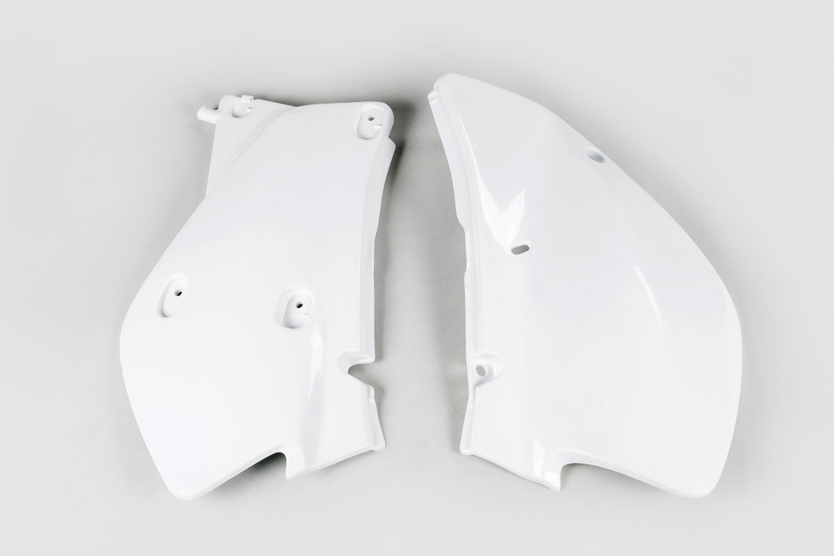 Paneles laterales UFOplast™ • HONDA XR 650R 2000-2023 • BLANCO y ROJO